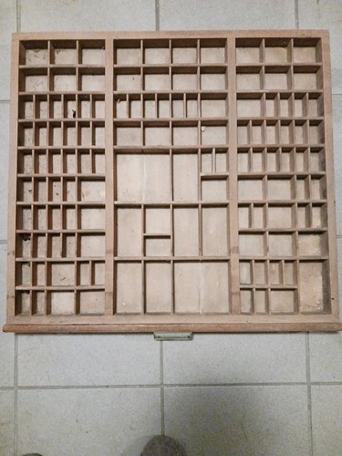 Original druckerei setzkasten - original, druckerei-setzkasten