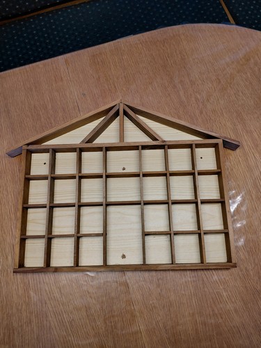 Setzkasten holz haus - holz, -form