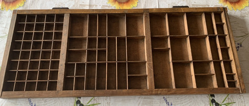 Setzkasten holz original - holz,
