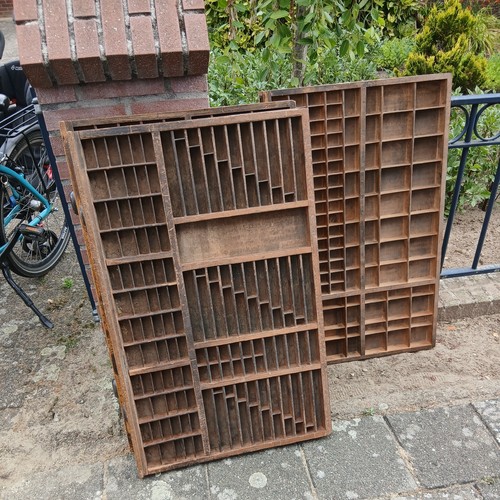 Setzkasten schublade holz - 1x,