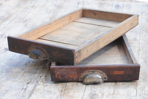 Original schublade holz - 2x,