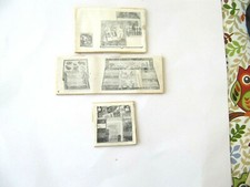 3 alte Druckplatten-über