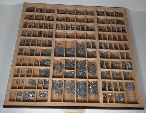 Setzkasten druckerei - setzkasten,