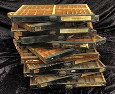 1x Setzkasten Schublade Holz