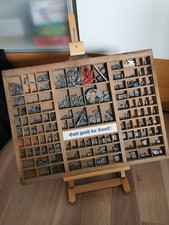 Original Setzkasten Druckerei