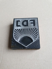 alte Druckplatte, alter