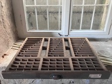 historischer Setzkasten aus