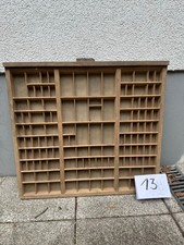 Setzkasten aus Holz, alt, Nr