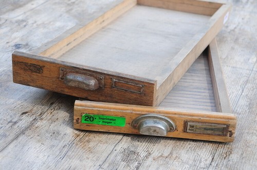 Original schublade holz - 2x,
