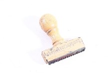 alter Stempel Holzstempel