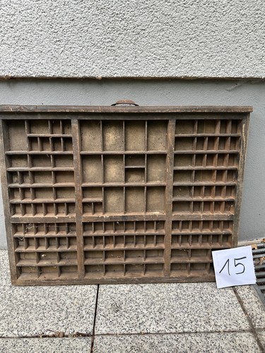 Setzkasten sehr alt - nr., 15,sehr