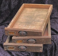 Original Schublade Holz