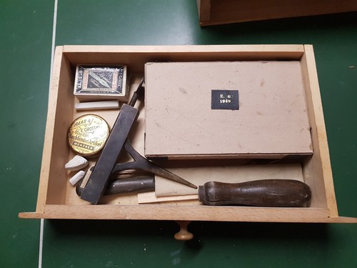 Golddruckset messinglettern - golddruckset, (messinglettern